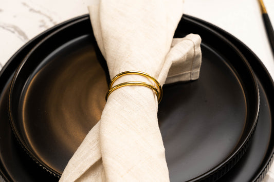 Gold Napkin Rings