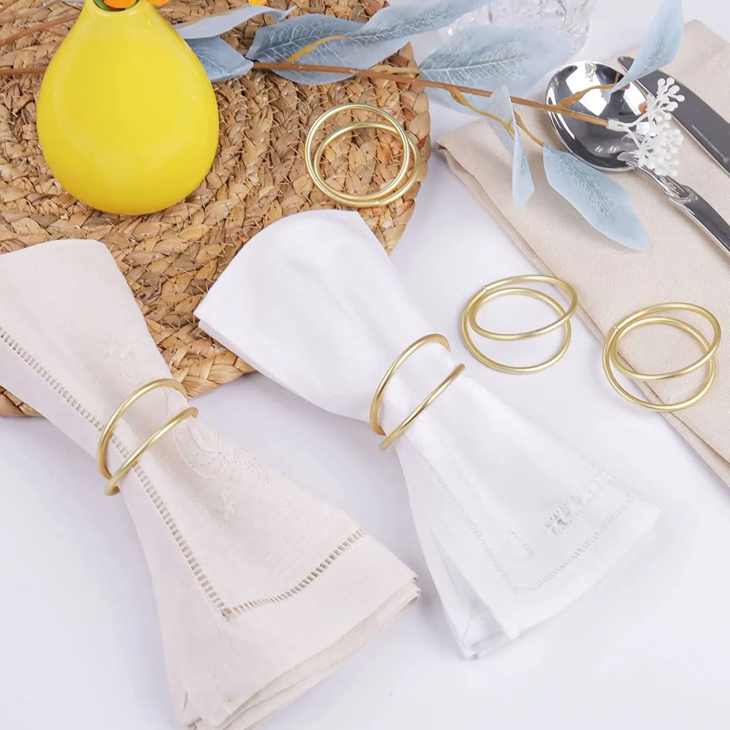 Gold Napkin Rings